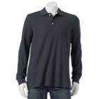 Big & Tall Croft & Barrow&reg; Classic-fit Easy-care Polo Pique Polo, Men's, Size: L Tall, Blue