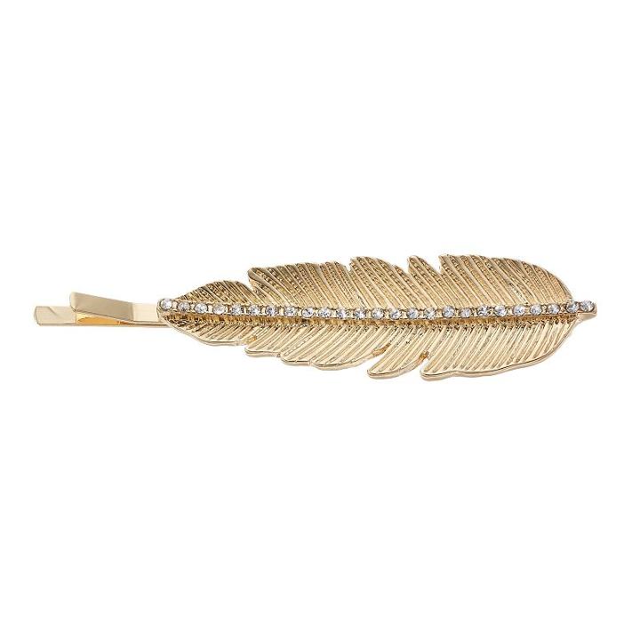 Lc Lauren Conrad Feather Bobby Pin, Women's, Gold