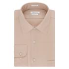 Big & Tall Van Heusen Regular-fit Solid Lux Sateen No-iron Spread-collar Dress Shirt, Men's, Size: 17 35/36t, Beige Oth
