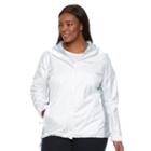 Plus Size Columbia Grey Skies Waterproof Jacket, Women's, Size: 2xl, Natural