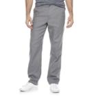 Men's Marc Anthony Slim-fit Linen-blend Pants, Size: 30x32, Med Grey