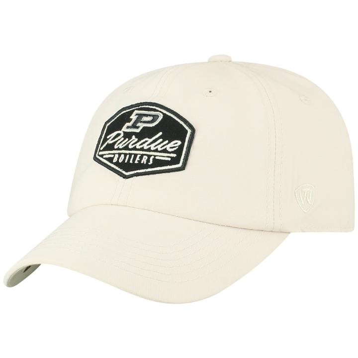 Adult Top Of The World Purdue Boilermakers Onward Cap, Men's, Lt Beige