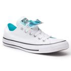 Women's Converse Chuck Taylor All Star Double Tongue Sneakers, Size: 10, White