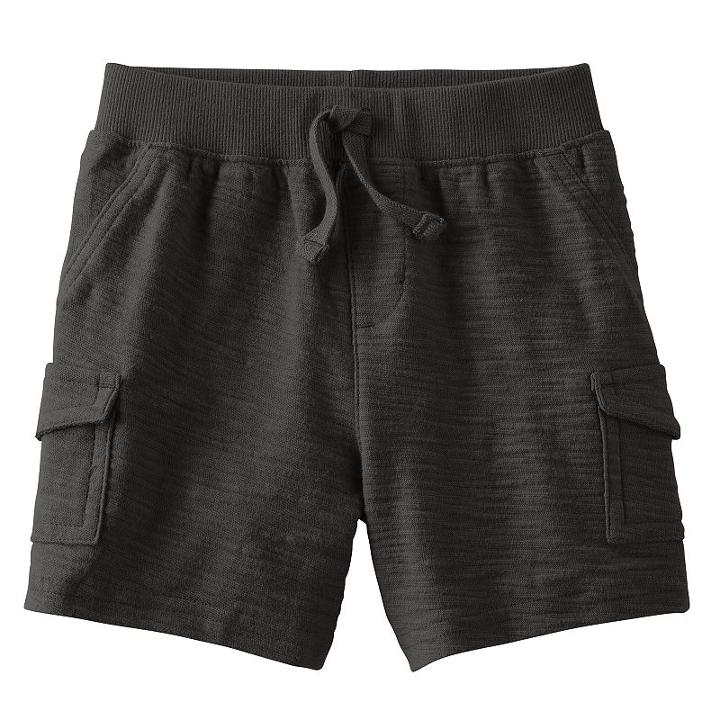 Boys 4-10 Jumping Beans&reg; Slubbed Cargo Shorts, Boy's, Size: 6, Grey