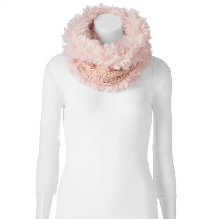 Muk Luks Heavy-knit Neck Warmer, Women's, Light Pink