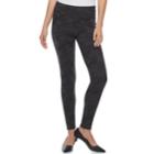 Women's Rock & Republic&reg; Camo Leggings, Size: Xl, Dark Grey