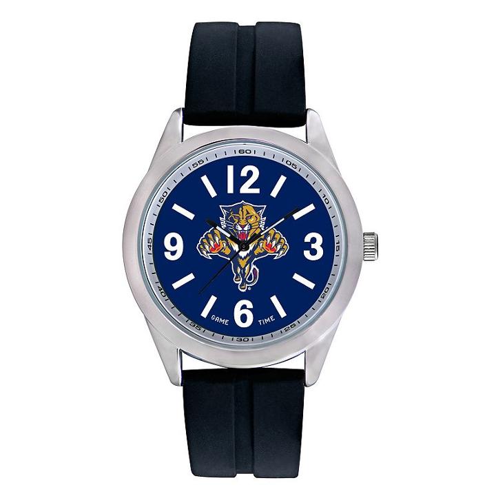 Men's Game Time Florida Panthers Varsity Watch, Black