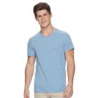 Men's Urban Pipeline&reg; Ultimate V-neck Fashion Tee, Size: Large, Blue (navy)