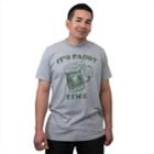 Men's Paddy Time Tee, Size: Large, Grey