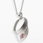 Insignia Collection Nascar Kyle Busch Sterling Silver 18 Visor Pendant, Adult Unisex, Size: 18, Grey