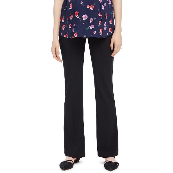 Petite Maternity Oh Baby By Motherhood&trade; Secret Fit Belly&trade; Slim Bootcut Pants, Women's, Size: Xl Petite, Black