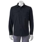 Big & Tall Columbia Pacific Breeze Button-down Shirt, Men's, Size: 4xb, Black
