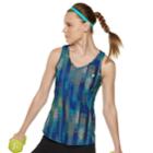 Women's Fila Sport&reg; V-neck Racerback Tank, Size: Xs, Dark Blue