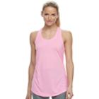 Women's Tek Gear&reg; Jersey Racerback Tank, Size: Xs Tall, Brt Pink