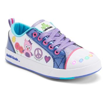 Bobbi-toads Staci Girls' Light-up Sneakers, Girl's, Size: 10 T, Purple