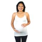 Maternity Pip & Vine By Rosie Pope Ruched Nursing Cami Pv12265, Women's, Size: L-mat, White