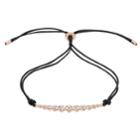 Lc Lauren Conrad Cord Lariat Bracelet, Women's, Black