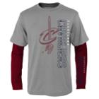 Boys 8-20 Cleveland Cavaliers Tee Combo Set, Size: L 14-16, Grey