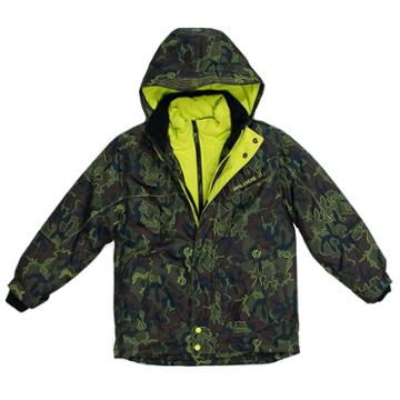 Boys 4-7 Big Chill Hooded Heavyweight Jacket, Boy's, Size: 6, Dark Green