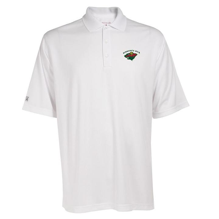 Men's Minnesota Wild Exceed Performance Polo, Size: Xxl, White