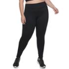 Plus Size Tek Gear&reg; Compression High Waisted Leggings, Women's, Size: 2xl, Black