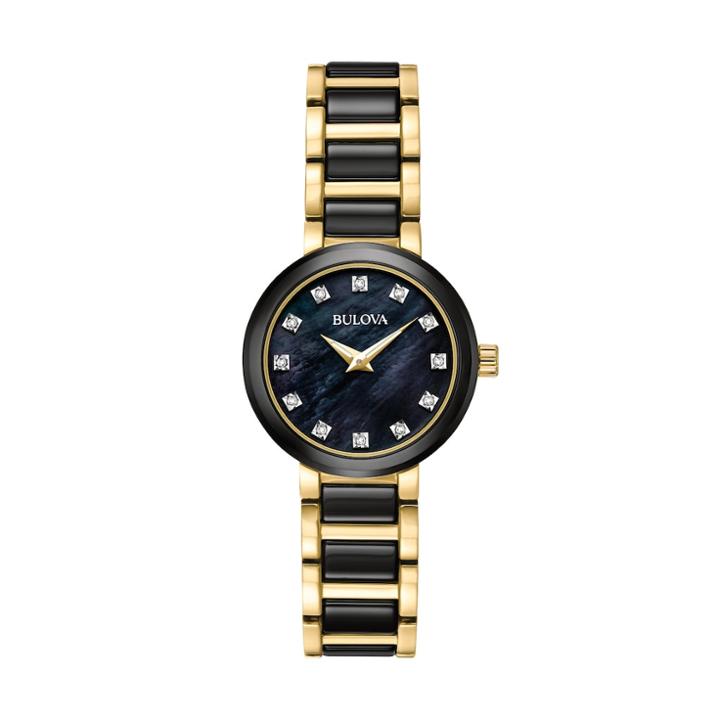 Bulova Diamond Stainless Steel & Ceramic Watch - 98p159, Multicolor