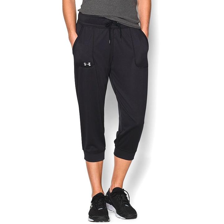 Women's Under Armour Tech Capris, Size: Xs, Black