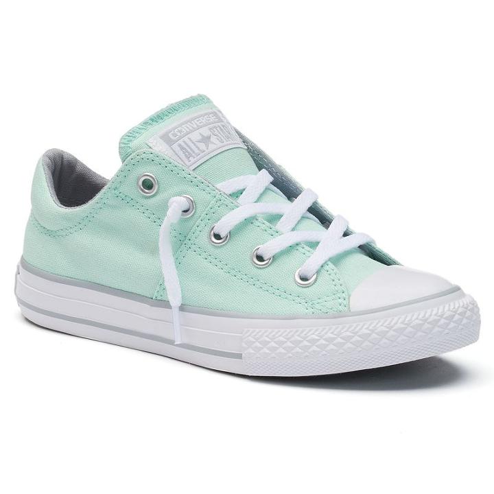 Girls' Converse Chuck Taylor All Star Madison Pastel Sneakers, Girl's, Size: 5, Green