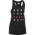 Girls 7-16 Under Armour Work Your Heart Out Tank Top, Girl's, Size: Large, Black