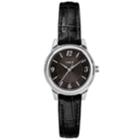 Timex Women's Elevated Classic Leather Watch - Tw2r86300jt, Size: Small, Black