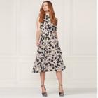 Lc Lauren Conrad Runway Collection Ruffle Midi Dress - Women's, Size: 0, Lt Beige