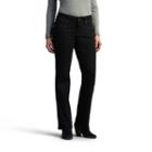 Women's Lee Modern Fit Curvy Bootcut Jeans, Size: 8 T/l, Black