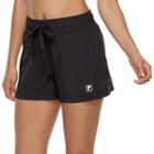 Women's Fila Sport&reg; Woven Sprint Shorts, Size: Large, Black