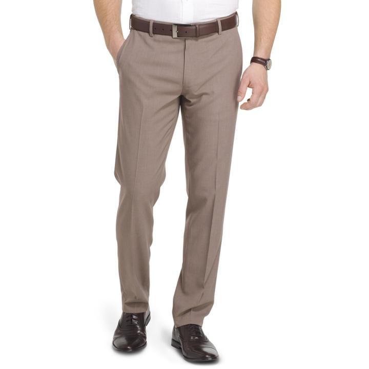 Men's Van Heusen Slim-fit Traveler Pants, Size: 30x32, Lt Brown