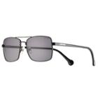 Converse H052 58mm Chuck Taylor Polarized Aviator Sunglasses, Adult Unisex, Black