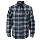 Boys 8-20 Houston Texans Sideline Plaid Shirt, Size: S 8, Blue (navy)