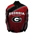 Men's Franchise Club Georgia Bulldogs Warrior Twill Jacket, Size: Small, Red