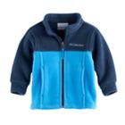 Baby Boy Columbia Fleece Jacket, Size: 3-6 Months, Turquoise/blue (turq/aqua)