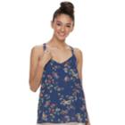 Juniors' Pink Republic Racerback Tank, Teens, Size: Xl, Blue (navy)