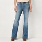 Women's Lc Lauren Conrad Flare Jeans, Size: 6 T/l, Blue Other