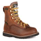 Georgia Boot Lacer Boys' Insulated Waterproof Outdoor Boots, Boy's, Size: 2, Brown