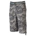 Men's Plugg Messenger-length Cargo Shorts, Size: 38, Grey Other