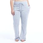 Plus Size Balance Collection Kate Sweatpants, Women's, Size: 1xl, Light Grey