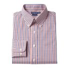 Men's Croft & Barrow&reg; Classic-fit Easy Care Button-down Collar Dress Shirt, Size: 17-34/35, Med Orange