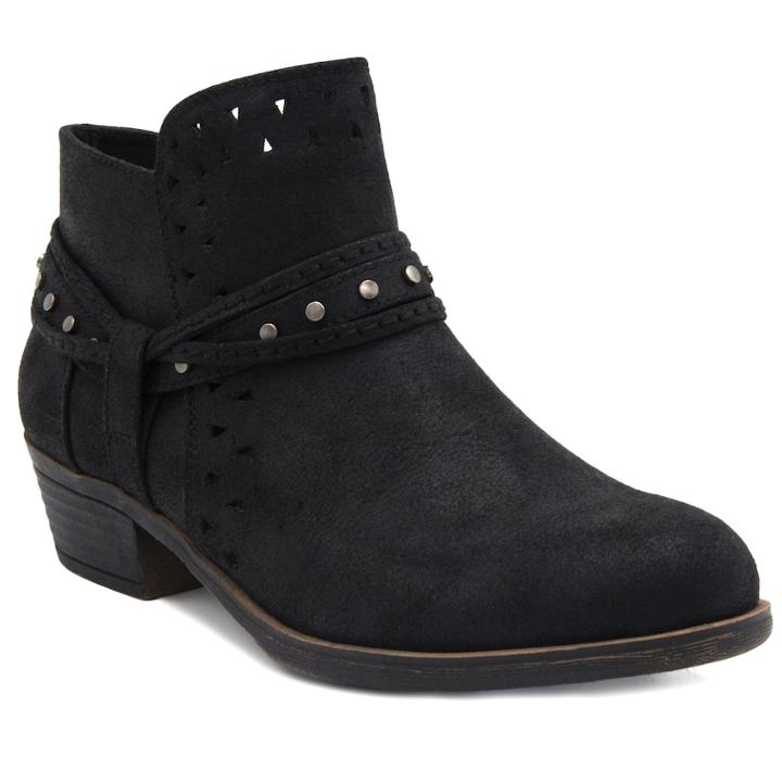 Sugar Thinker Women's Ankle Boots, Size: Medium (8), Black
