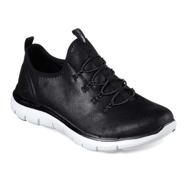 Skechers Flex Appeal 2.0 Top Story Women's Sneakers, Size: 7.5, Grey (charcoal)