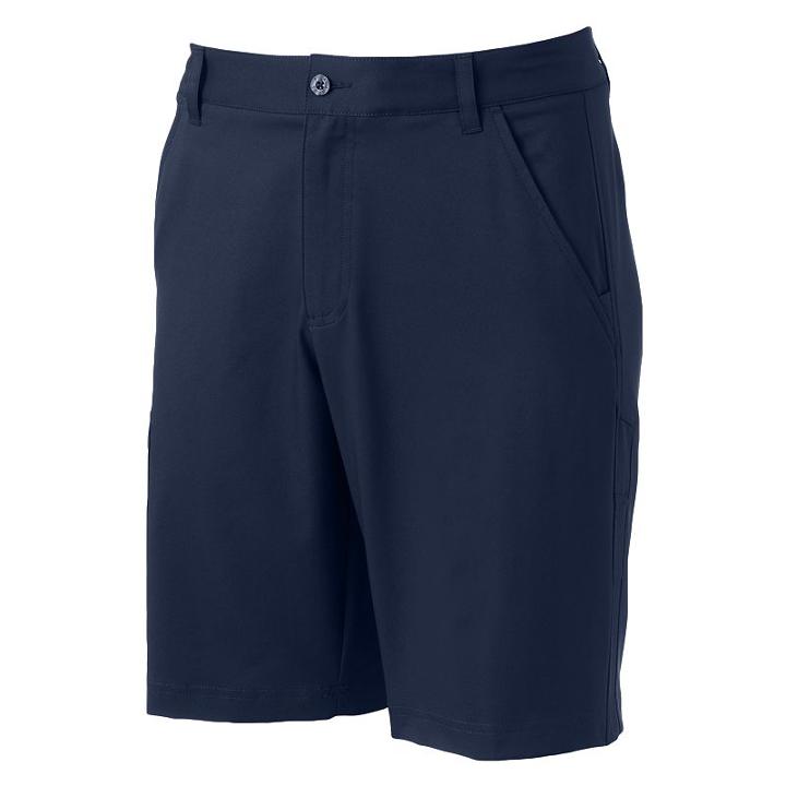 Big & Tall Fila Sport Golf&reg; Backspin Performance Flat-front Shorts, Men's, Size: 54, Blue (navy)