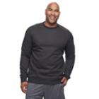 Big & Tall Tek Gear&reg; Regular-fit Ultrasoft Fleece Crewneck Tee, Men's, Size: L Tall, Oxford