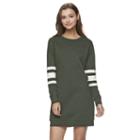 Juniors' Love, Fire Football Sweatshirt Dress, Girl's, Size: Medium, Ovrfl Oth