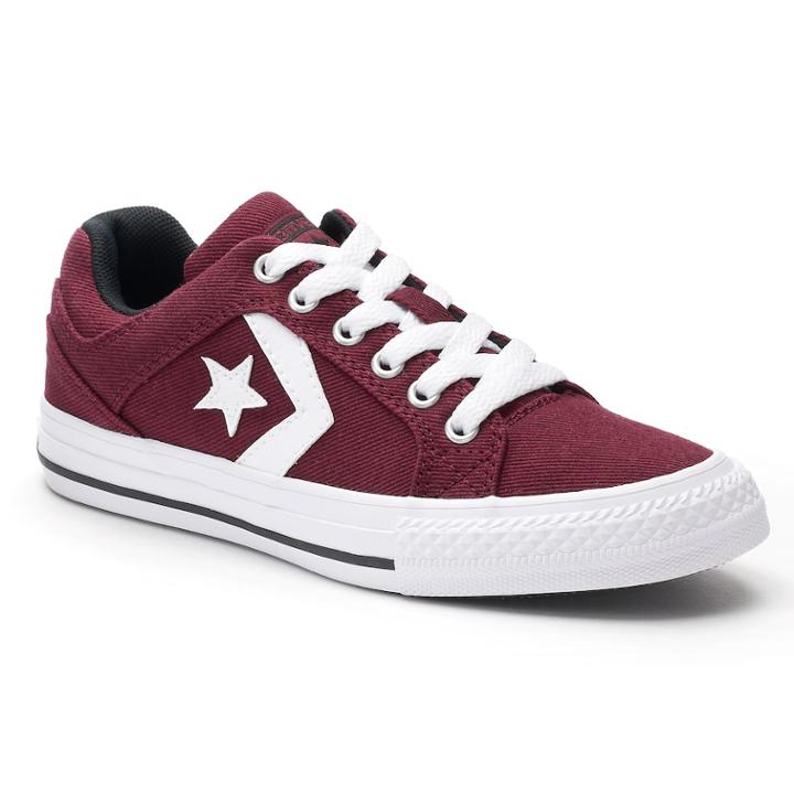 Kid's Converse Cons Distrito Sneakers, Kids Unisex, Size: 1, Brt Red